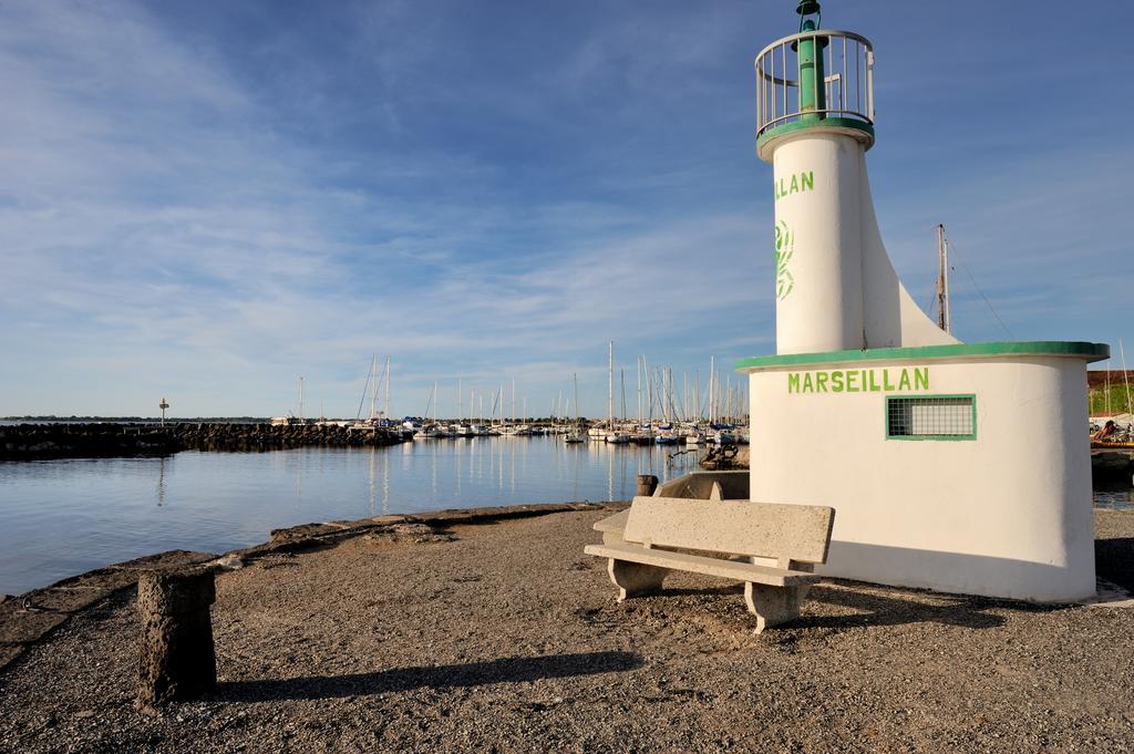 Port Rive Gauche Ostrea Leilighet Marseillan  Eksteriør bilde